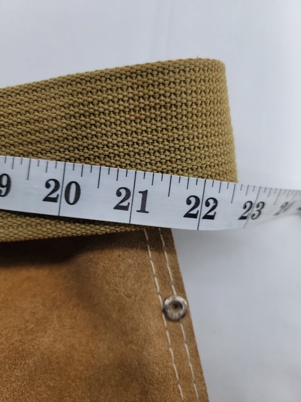Buffalo Suede Leather Tool Belt Carpenter Electrician Pouch Rig Work Belt - Picture 7 of 7